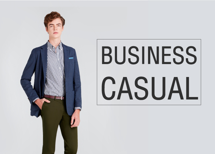 แต่งตัวสไตล์ Business Casual ด้วยสูท 2โทนสีหลัก Navy&Beige